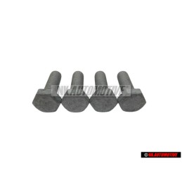4x VW Original Tornillo Hexagonal - N 01021612