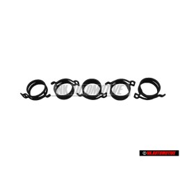 5x VW Original Abrazadera De Fleje Elastico - N 0164041