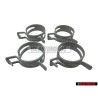 4x VW Original Abrazadera De Fleje Elastico - N 0164101