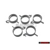 5x VW Original Abrazadera De Fleje Elastico - N 0164101
