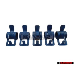 5x VW Original Abrazadera De Fleje Elastico - N 10098701
