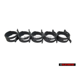 5x VW Original Abrazadera De Fleje Elastico - N 0164031