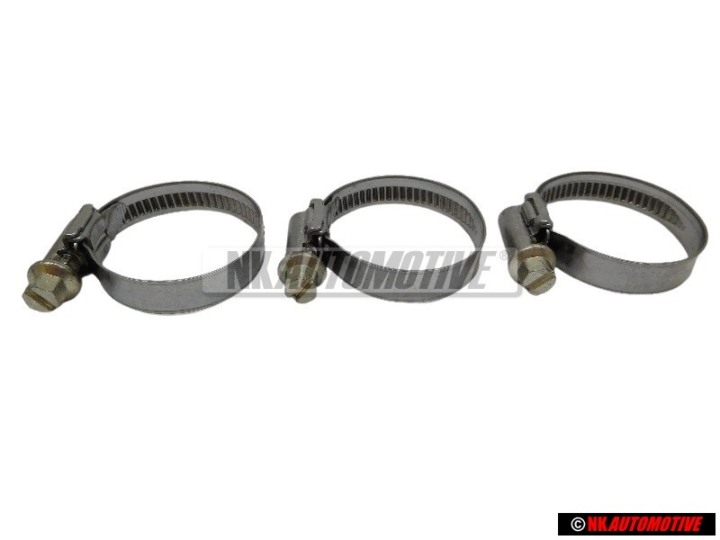 3x VW Original Abrazadera - N 10258101