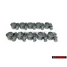 10x VW Original Abrazadera De Manguera - N 0243992