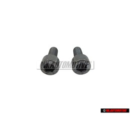 2x VW Original Tornillo Cilindrico Con Cabeza De Hexagono Interior - N 01470213