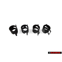 4x VW Original Abrazadera De Fleje Elastico - N 90686701
