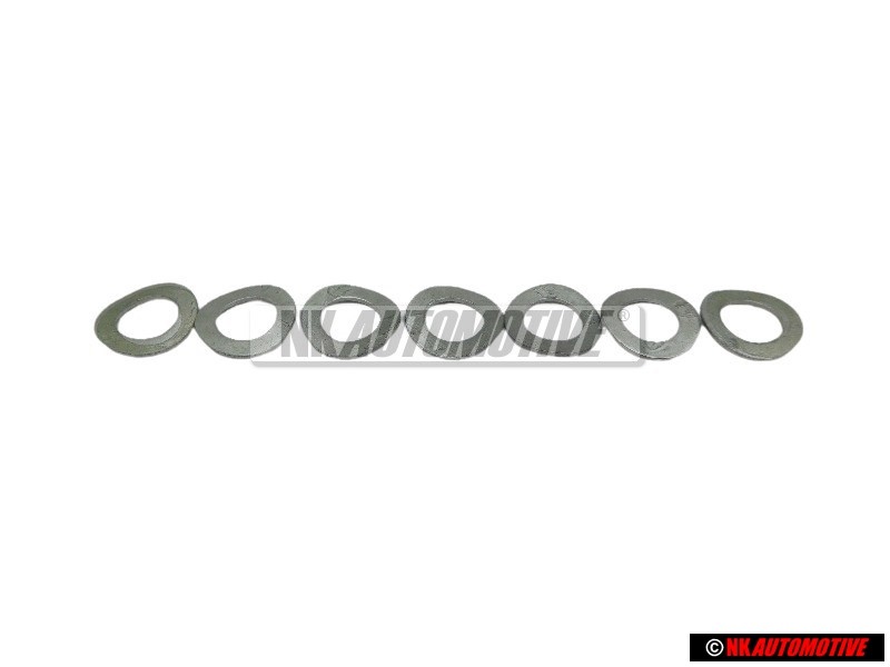 7x VW Original Arandela Elastica - N 01224110