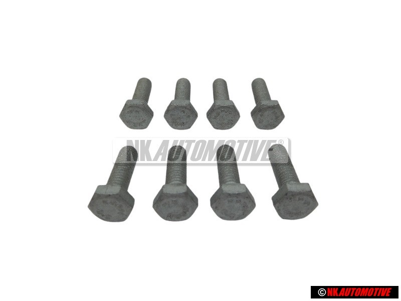 8x VW Original Tornillo Hexagonal - N 01021710