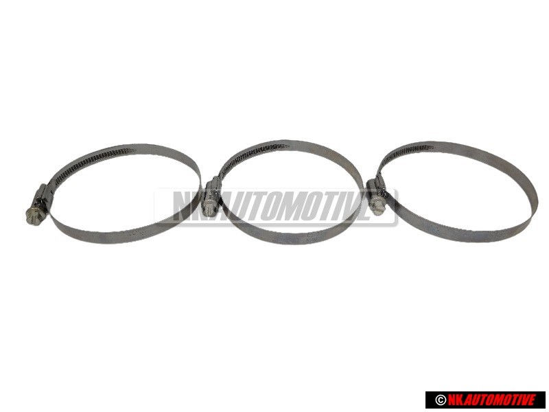 3x VW Original Abrazadera - N 0245183