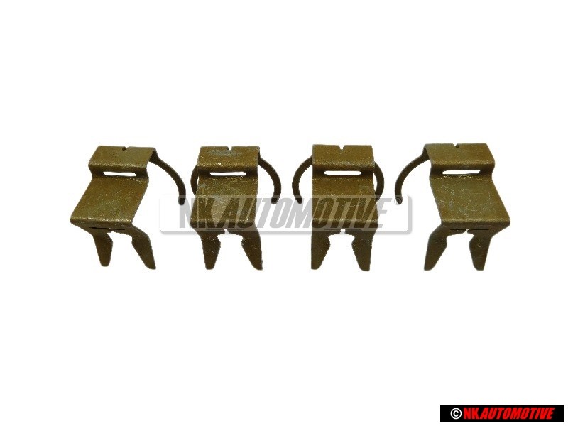 4x VW Original Grapa De Seguridad - 051133556