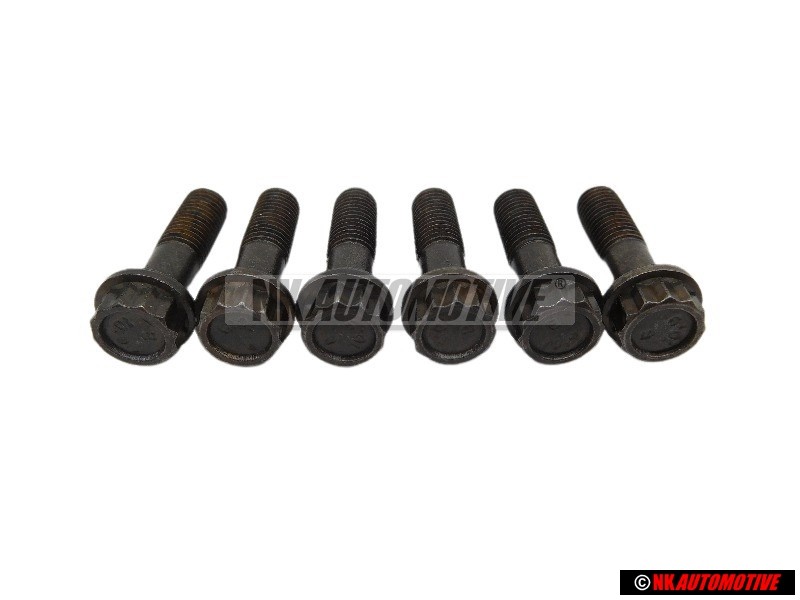 6x VW Original Tornillo Dodecagonal - N 10101001