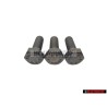 3x VW Original Tornillo Hexagonal - N 01024118