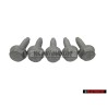 5x VW Original Tornillo Hexagonal Con Collar - N 10240001