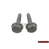 2x VW Original Tornillo Hexagonal Con Collar - N 10240101