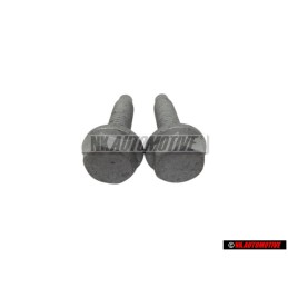 2x VW Original Tornillo Hexagonal Con Collar - N 10240001