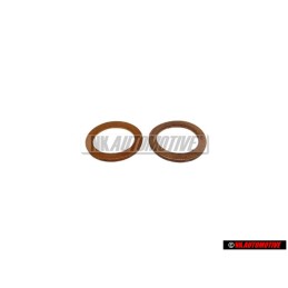 2x VW Original Anillo Junta - N 0138302