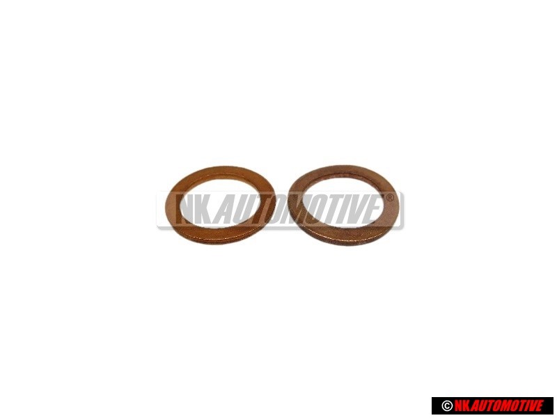 2x VW Original Anillo Junta - N 0138302