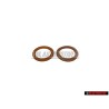 2x VW Original Anillo Junta - N 0138302