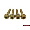4x VW Original Tornillo Cilindrico Con Cabeza De Hexagono Interior - N 90402001