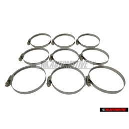 9x VW Original Abrazadera - N 0245226