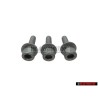 3x VW Original Tornillo Cilindrico Con Cabeza De Hexagono Interior - N 10172501