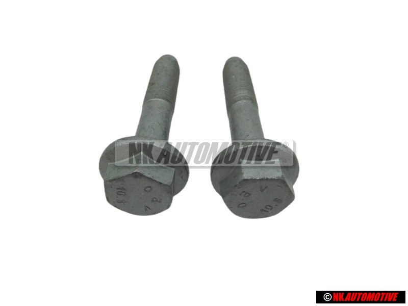 2x VW Original Tornillo Hexagonal Con Collar - N 10209605