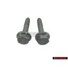 2x VW Original Tornillo Hexagonal Con Collar - N 10209605