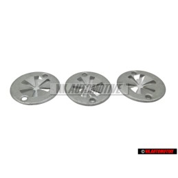 3x VW Original Arandela De Presion - N 90796502