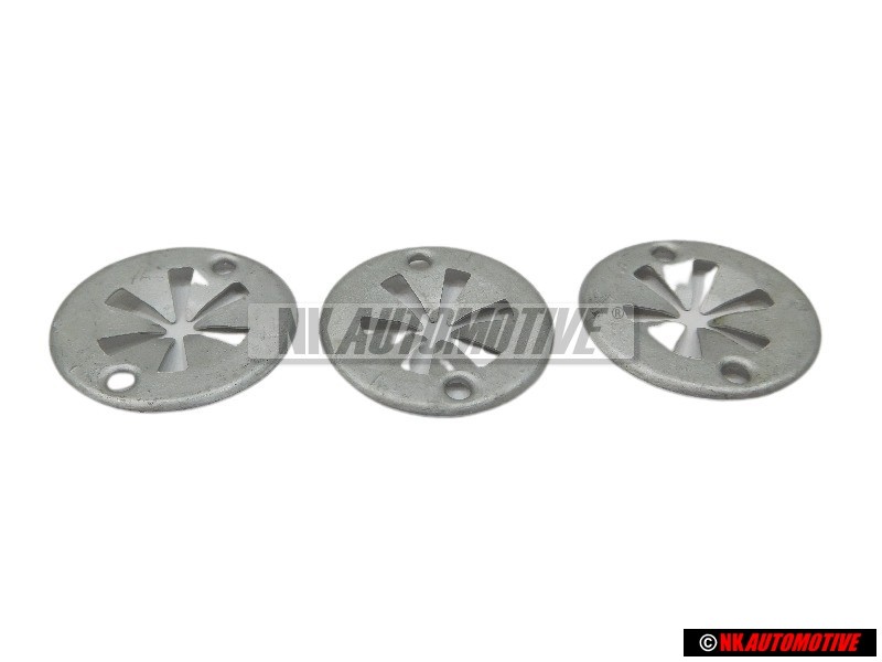 3x VW Original Arandela De Presion - N 90796502