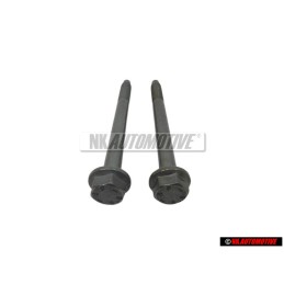 2x VW Original Tornillo Hexagonal Con Collar - N 10067003
