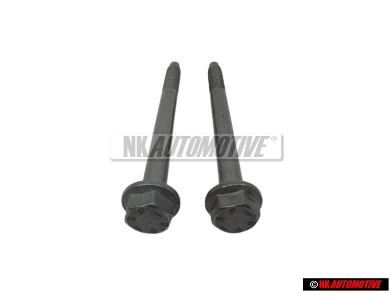 2x VW Original Tornillo Hexagonal Con Collar - N 10067003