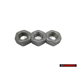 3x VW Original Tuerca Hexag., Autoblocante - N 90074401