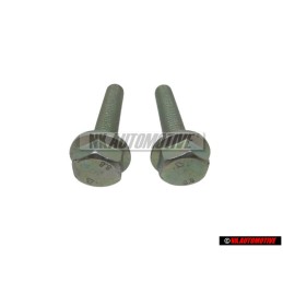 2x VW Original Tornillo Hexagonal Con Collar - N 10507001