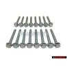 16x VW Original Tornillo Hexagonal Con Collar - N 10138905