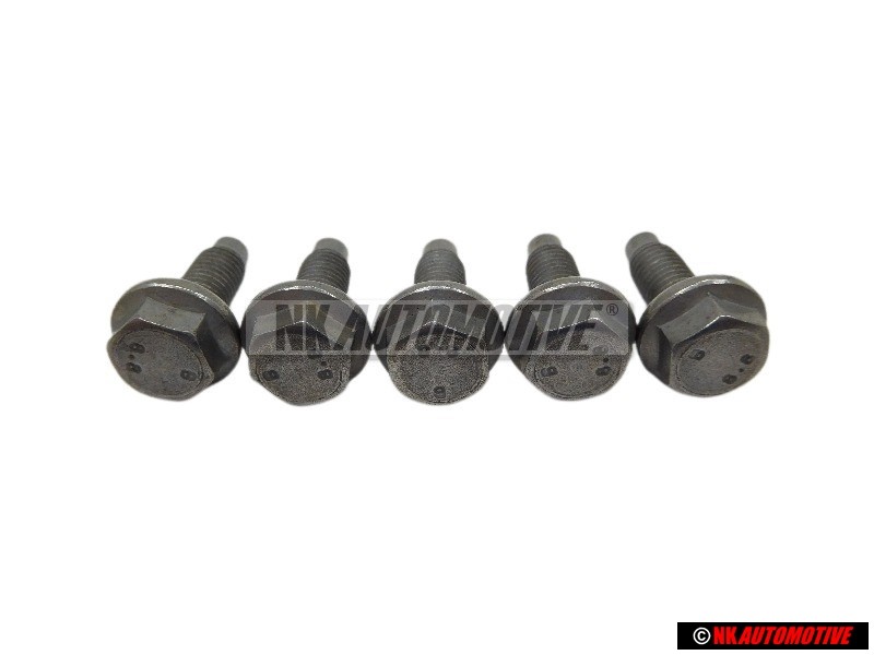 5x VW Original Tornillo Hexagonal - N 10143002