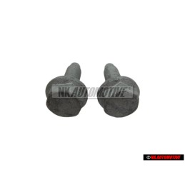 2x VW Original Tornillo Hexagonal Con Collar - N 0195024