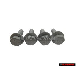 4x VW Original Tornillo Hexagonal (Combinado) - N 90533002