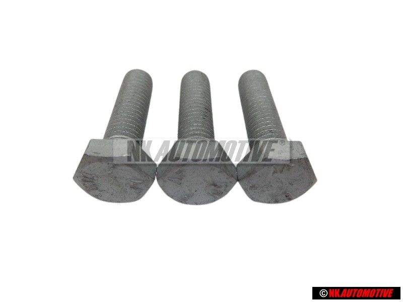 3x VW Original Tornillo Hexagonal - N 01024416