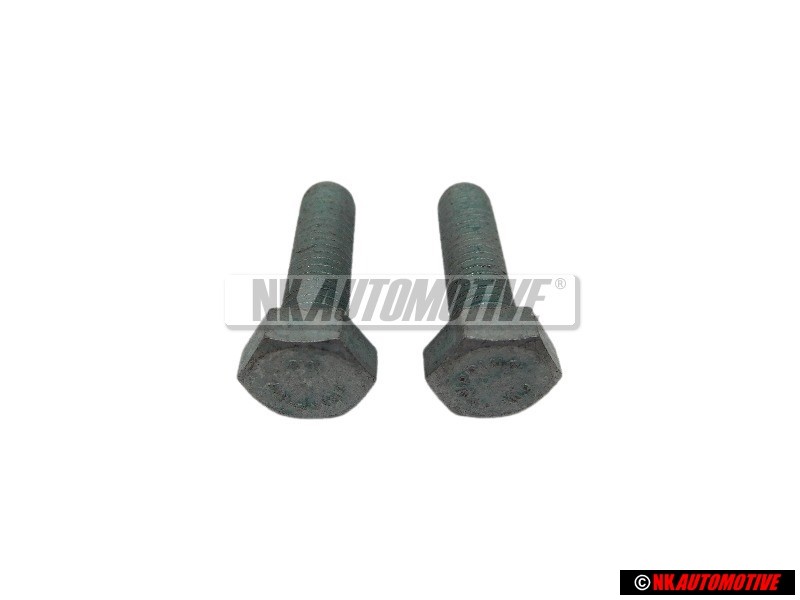 2x VW Original Tornillo Hexagonal - N 0102336