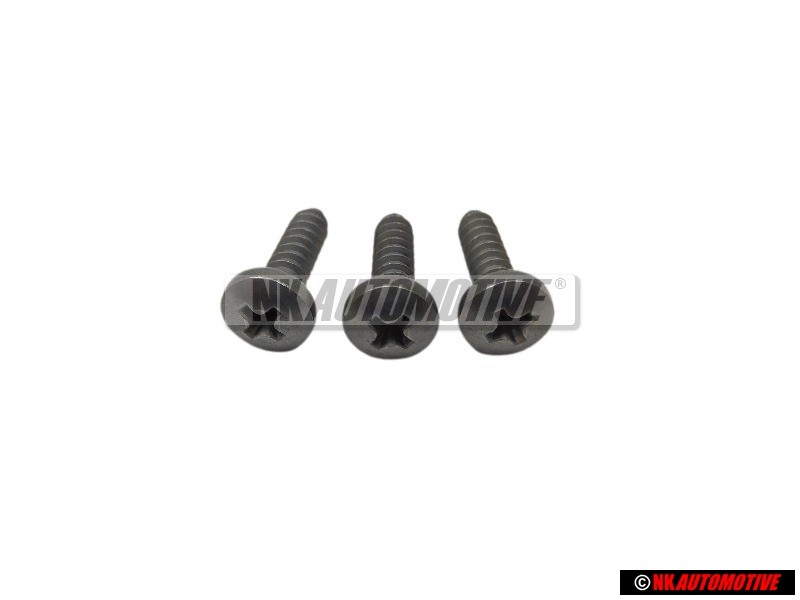 3x VW Original Tornillo Alomado P. 