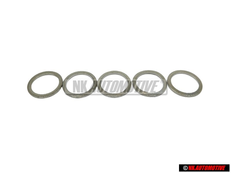 5x VW Original Anillo Junta - N 0138115