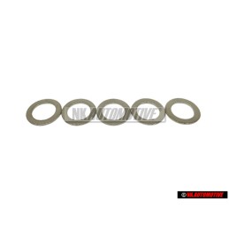 5x VW Original Anillo Junta - N 0138085
