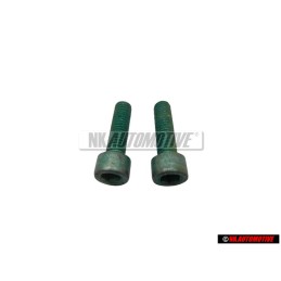 2x VW Original Tornillo Cilindrico Con Cabeza De Hexagono Interior - N 0147346