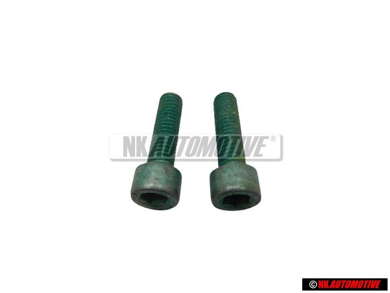 2x VW Original Tornillo Cilindrico Con Cabeza De Hexagono Interior - N 0147346