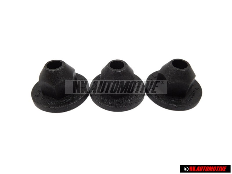 3x VW Original Tuerca De Collar Hexagonal - 171201969