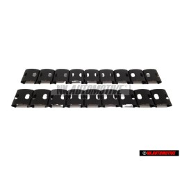 18x VW Original Muelle Sujecion - 893941125
