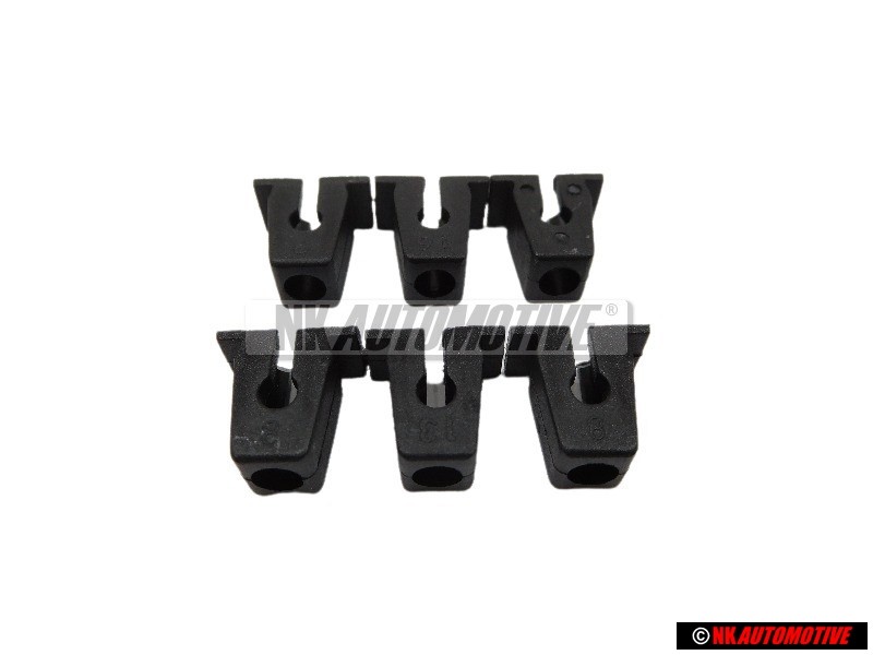 6x VW Original Tuerca Insercion - 811807577C