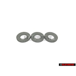 3x VW Original Arandela Base - N 0115477