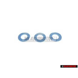 3x VW Original Arandela De Plastico - 411945279