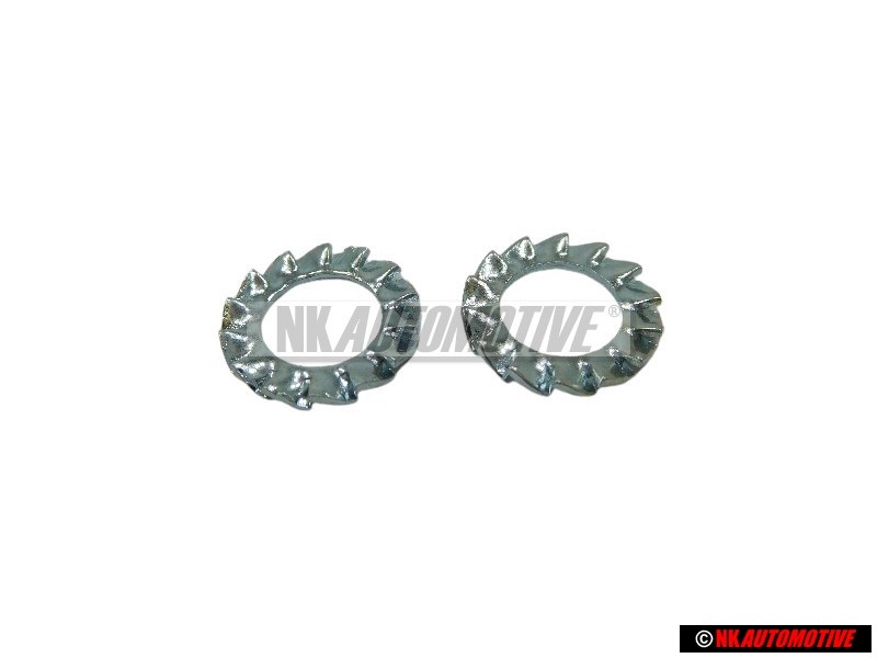 2x VW Original Arandela De Frenado Dentellado - N 0121192